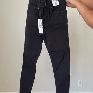 Top shop black skinny jeans